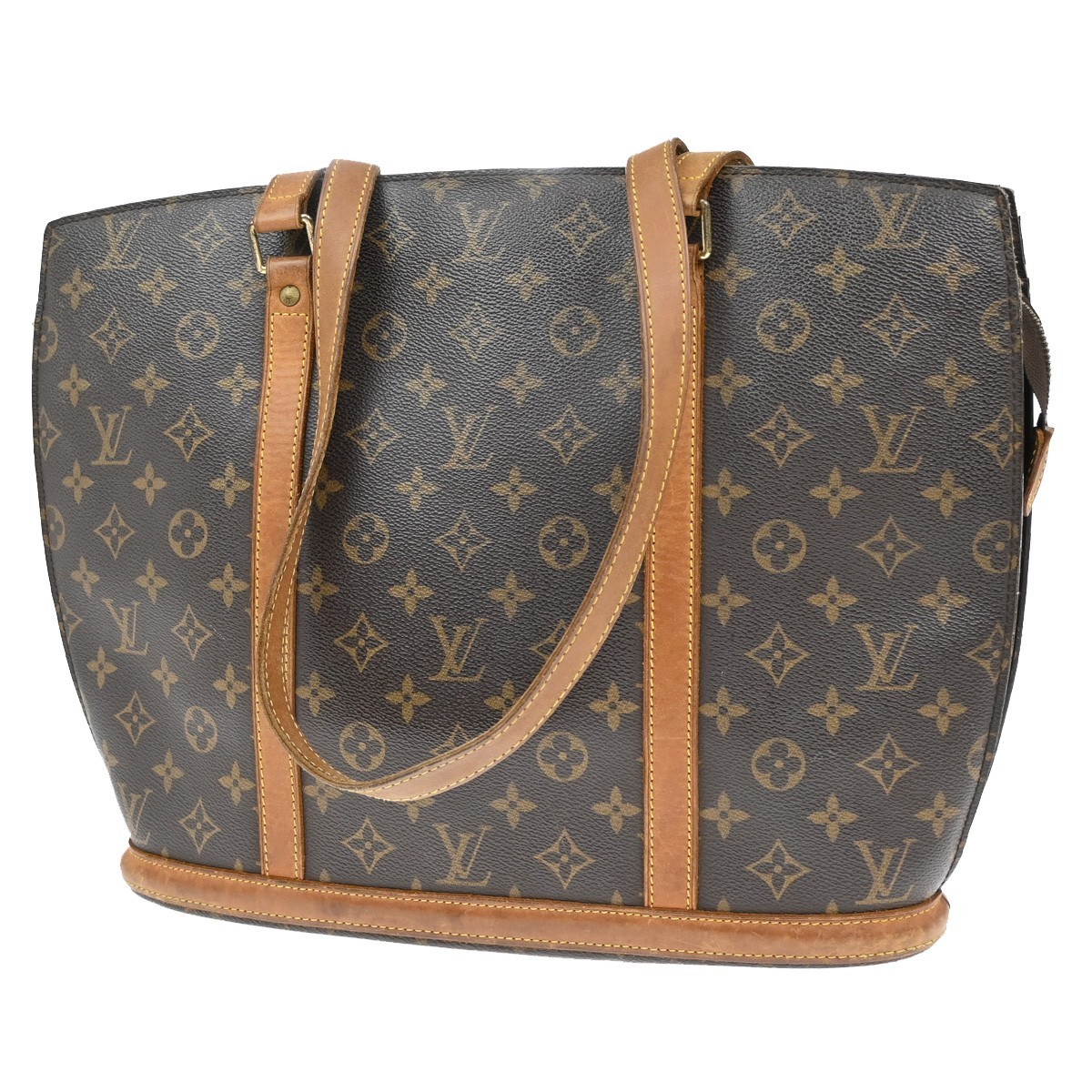 LOUIS VUITTON BABYLONE Shoulder Bag Monogram Leather Brown France M51102 80KB325