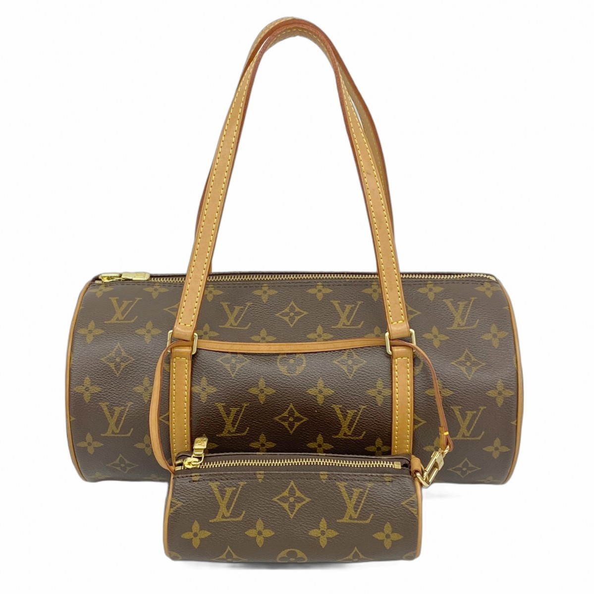 Auth [5mb1813] LOUIS VUITTON Handbag Monogram Papillon 30 M51385 Brown [Pre-…