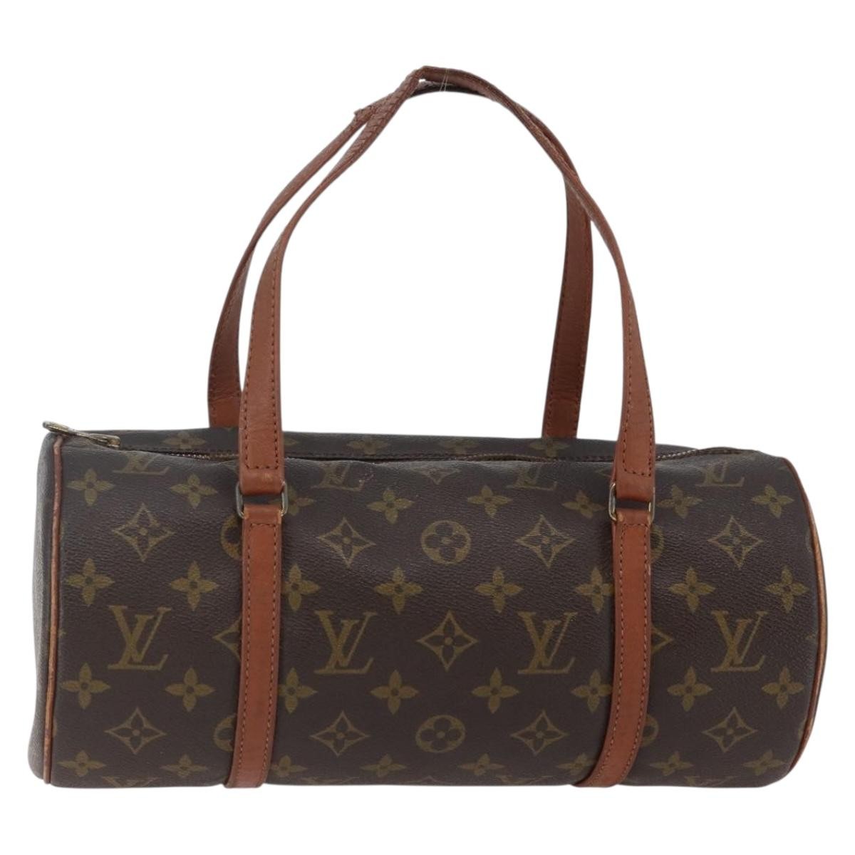 LOUIS VUITTON Monogram Papillon 30 Hand Bag Old model M51385 LV Auth BA6658