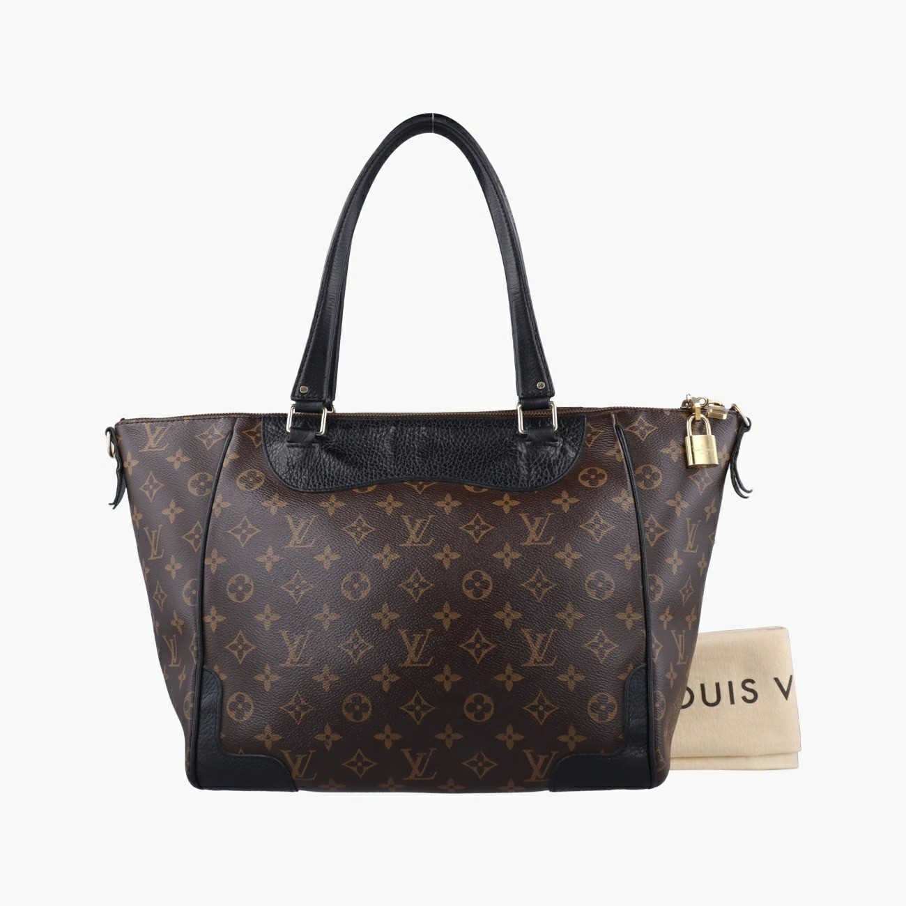 Louis Vuitton Estrella MM Monogram Tote Bag Shoulder Bag Brown M51192 Rank A