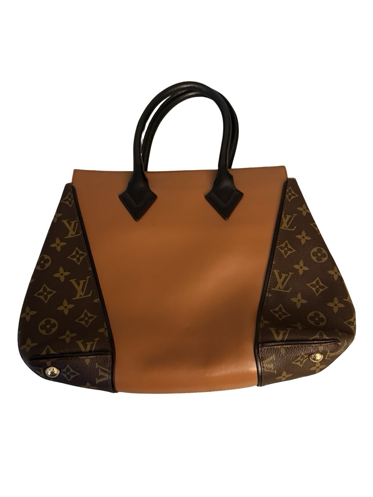 Faux Louis Vuitton Brown Monogram Handbag Purse – See Description