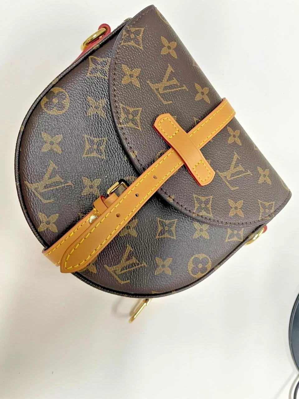 Louis Vuitton LV Shoulder Bag Chantilly PM Brown Monogram