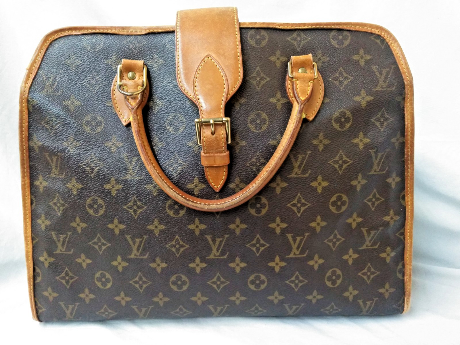 Auth Louis Vuitton Handbag Monogram Rivoli Brown  M53380 from Japan AS4061