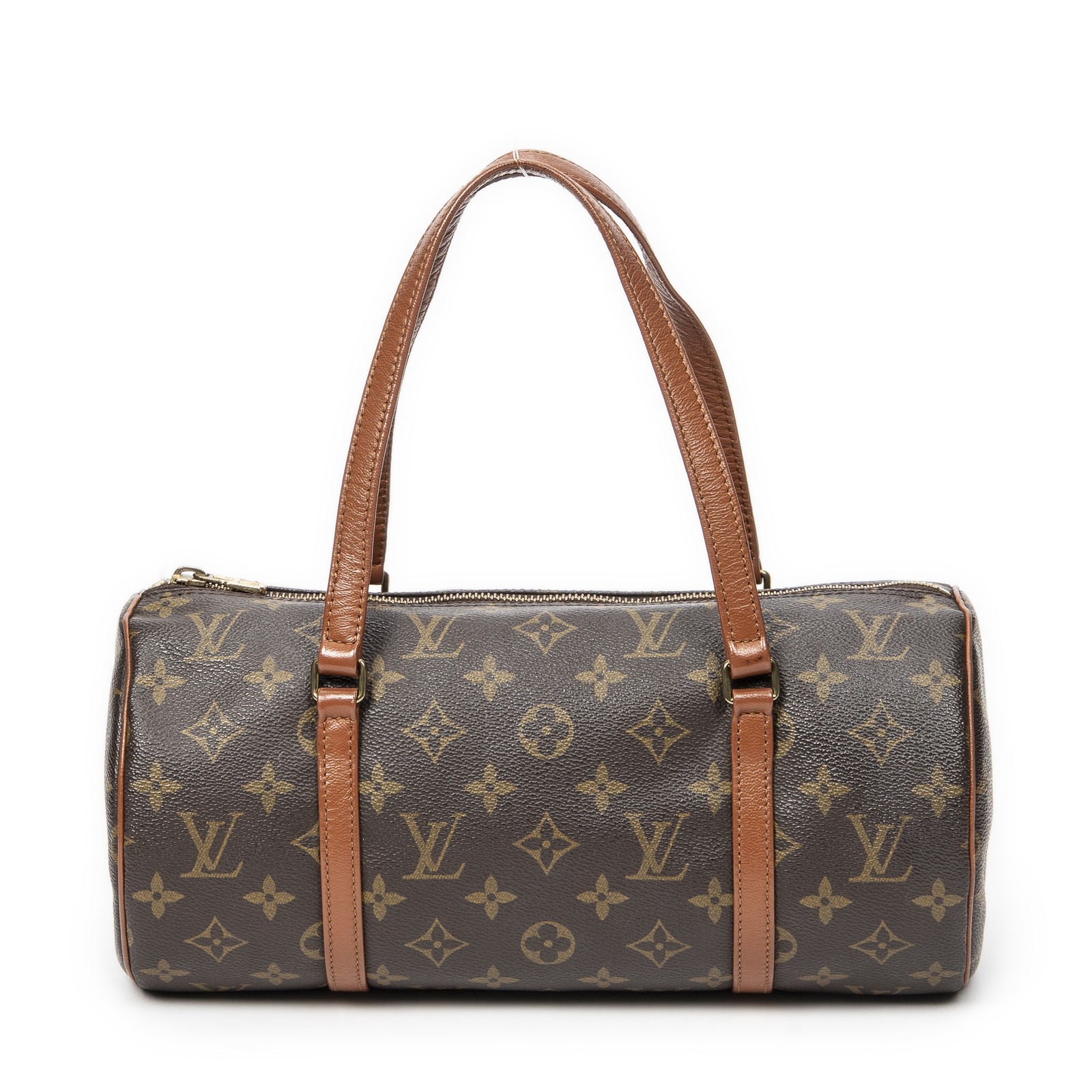 Louis Vuitton Brown Papillon 30 Handbag Monogram Canvas