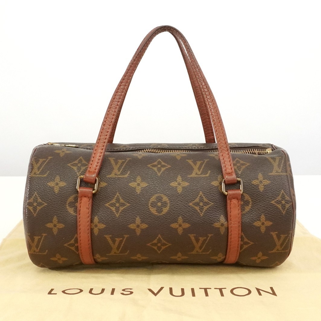LOUIS VUITTON LV Monogram Papillon 26 M51386 Hand Bag TH8910 Auth #54354A