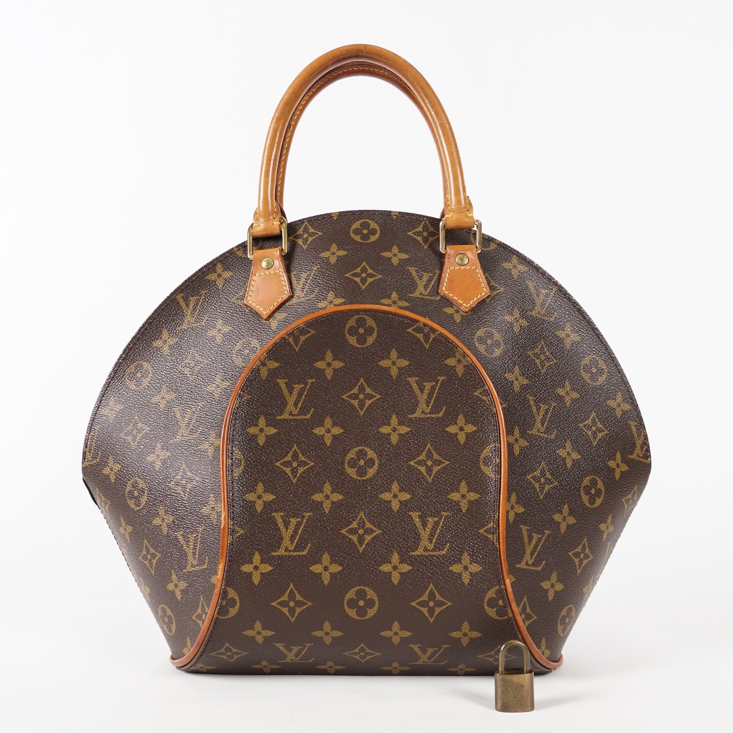 LOUIS VUITTON LV Monogram Ellipse MM M51126 Hand Bag 12A014232803