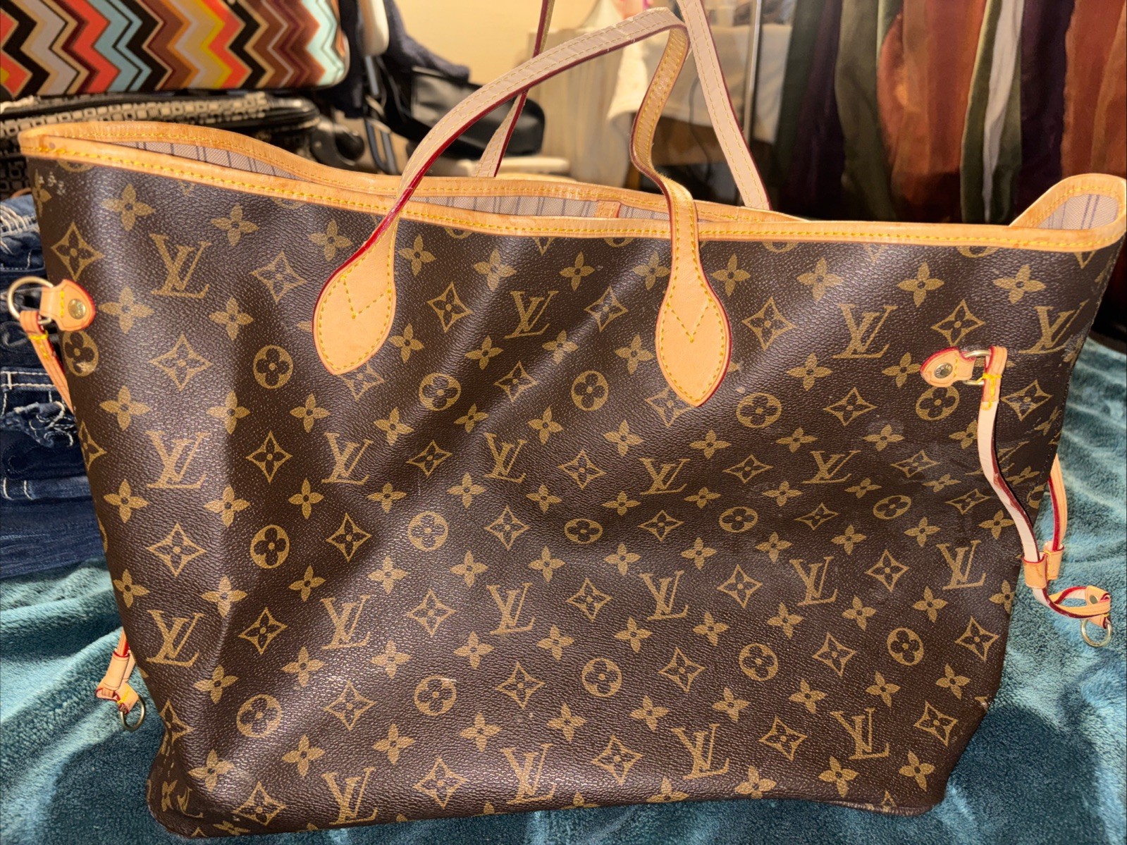 Louis Vuitton Neverfull Monogram Tote PM Brown Canvas