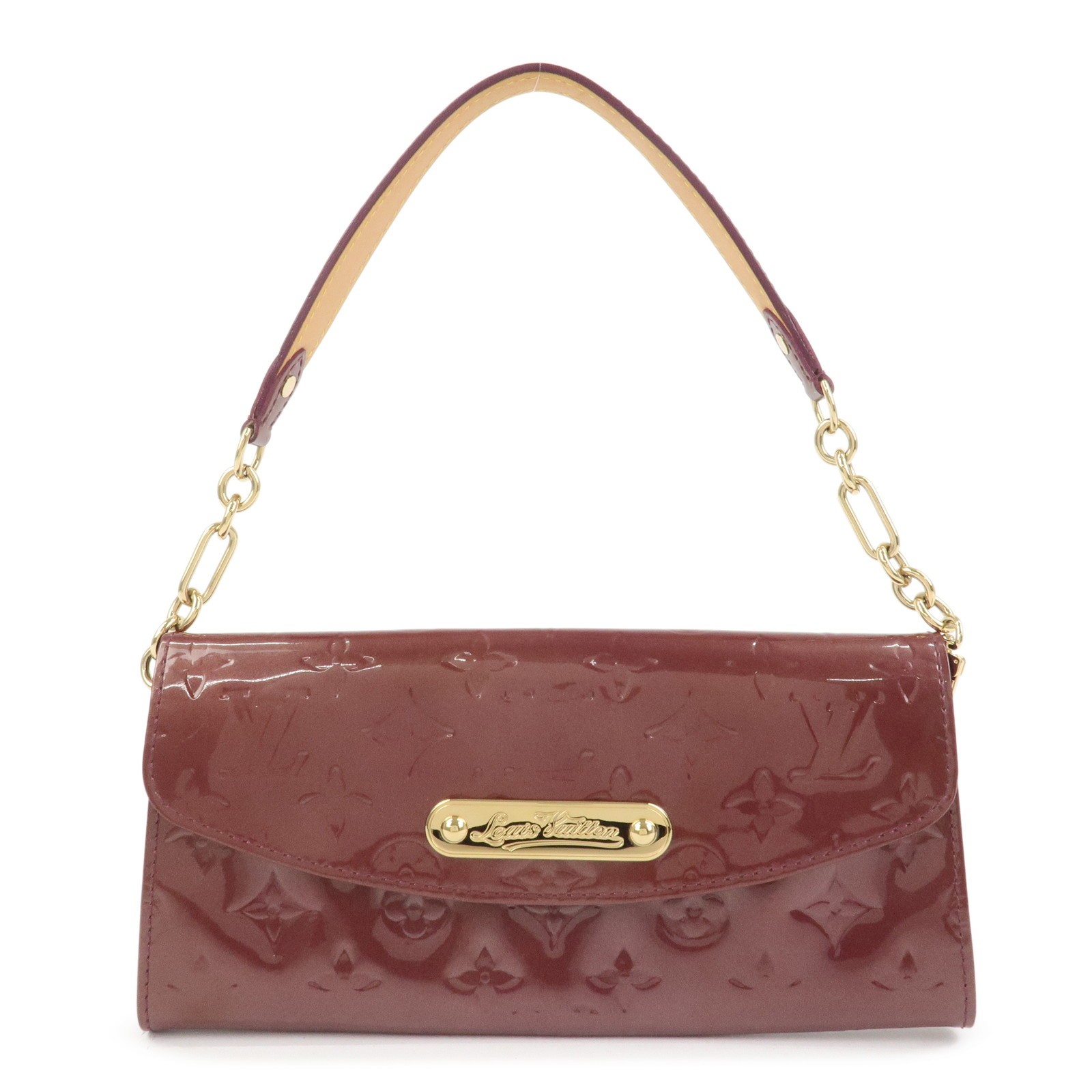 Louis Vuitton Monogram Vernis Sunset Boulevard Hand Bag M93571 Auth Used F/S