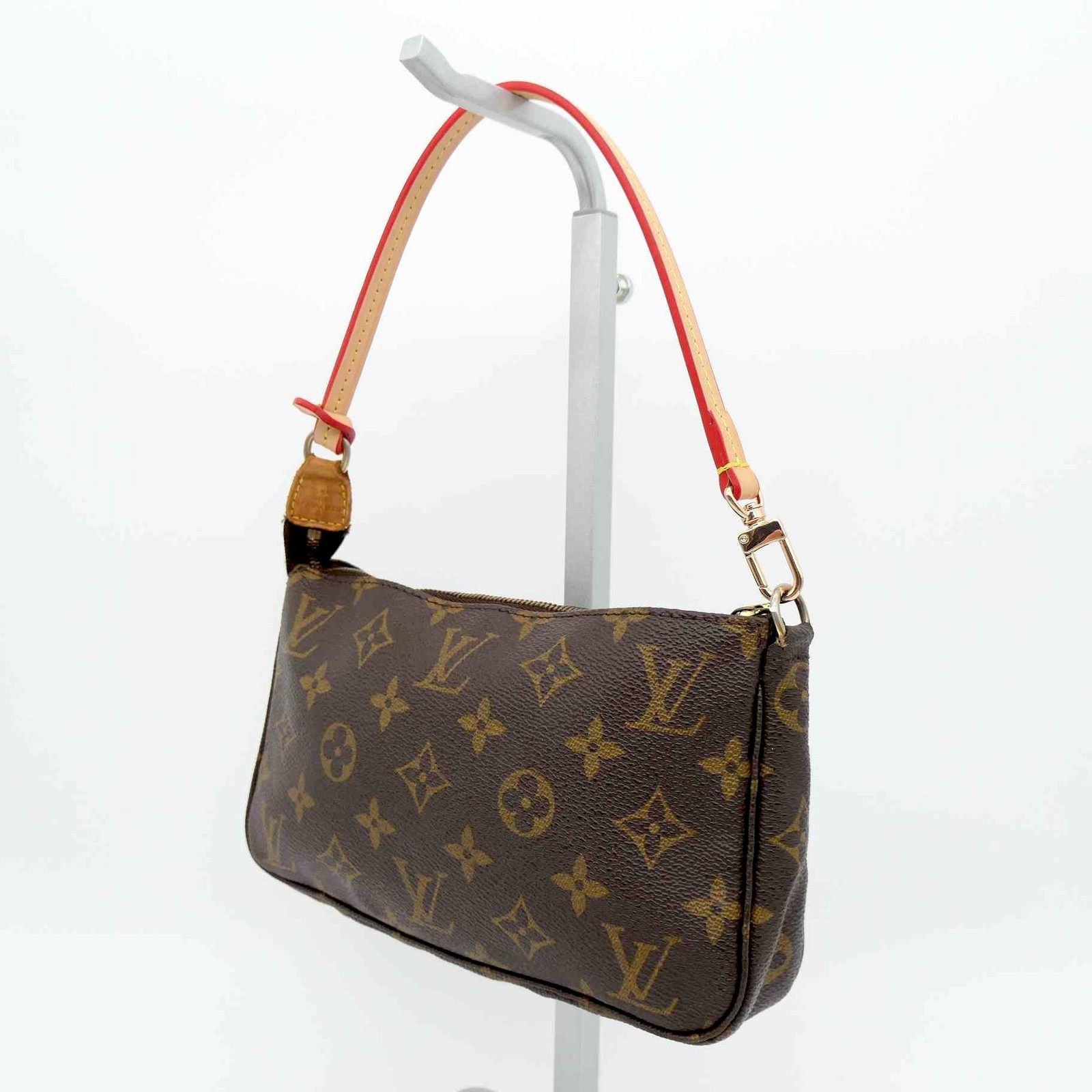 Louis Vuitton Pochette Accessoires Hand Bag PVC Leather M51980 Monogram 447