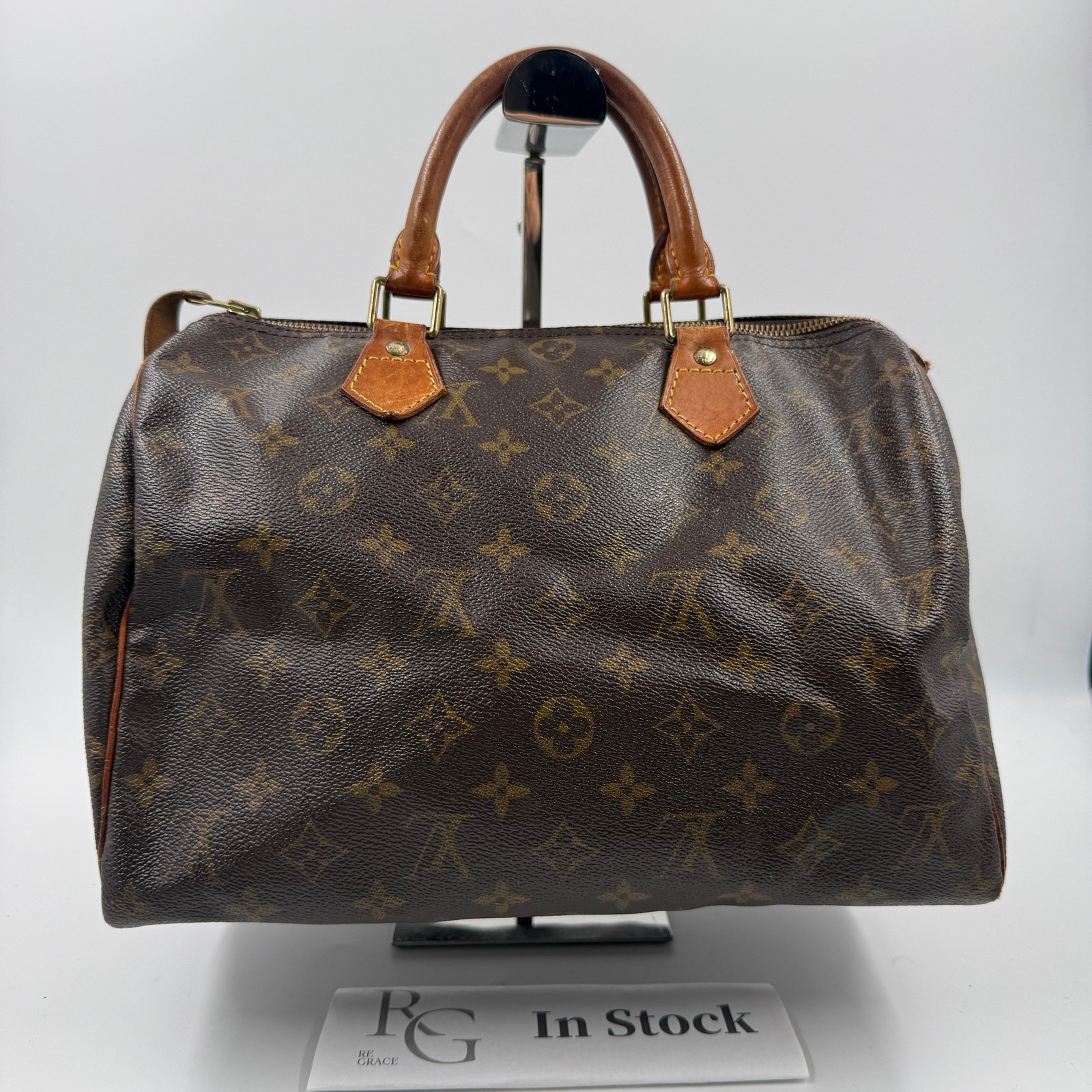 Louis Vuitton Speedy 30 Handbag Monogram Canvas M41526