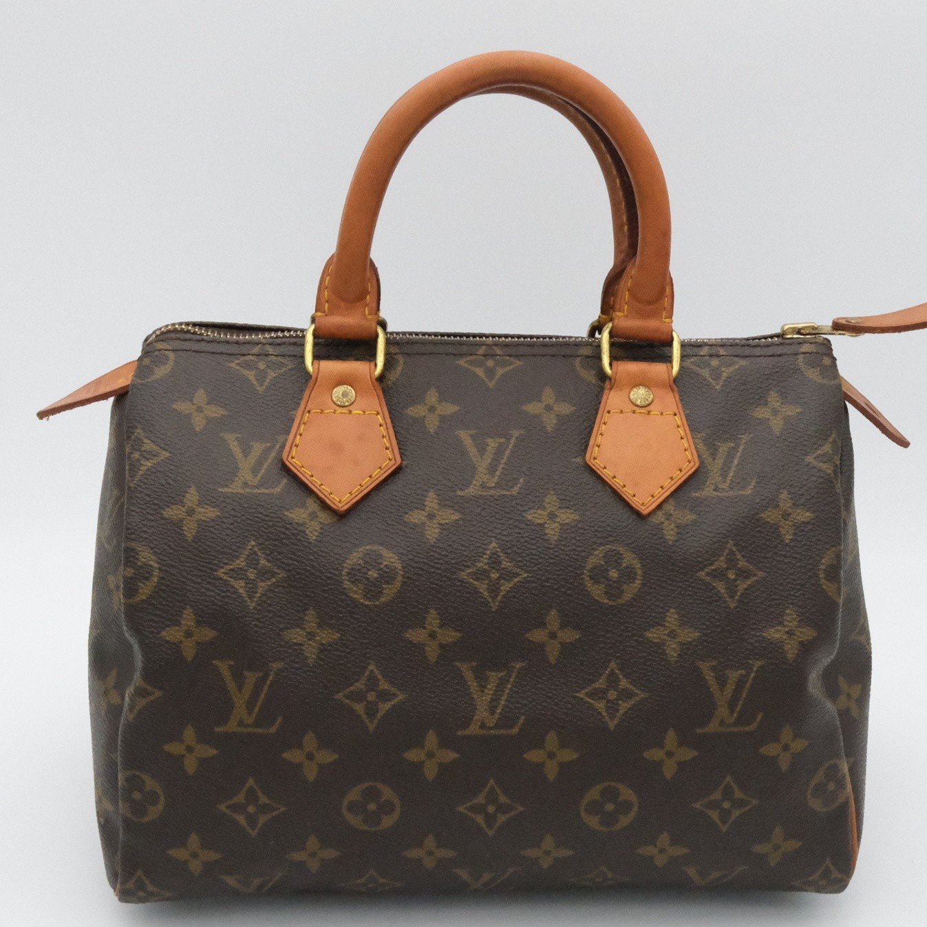 Authentic LOUIS VUITTON Monogram Speedy 25 Hand Bag M41528 FC882 A993