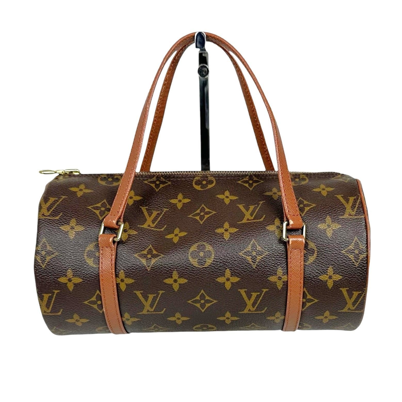 Authentic Louis Vuitton Papillon 26 M51366 Monogram Brown Handbag Tote Ladies Us