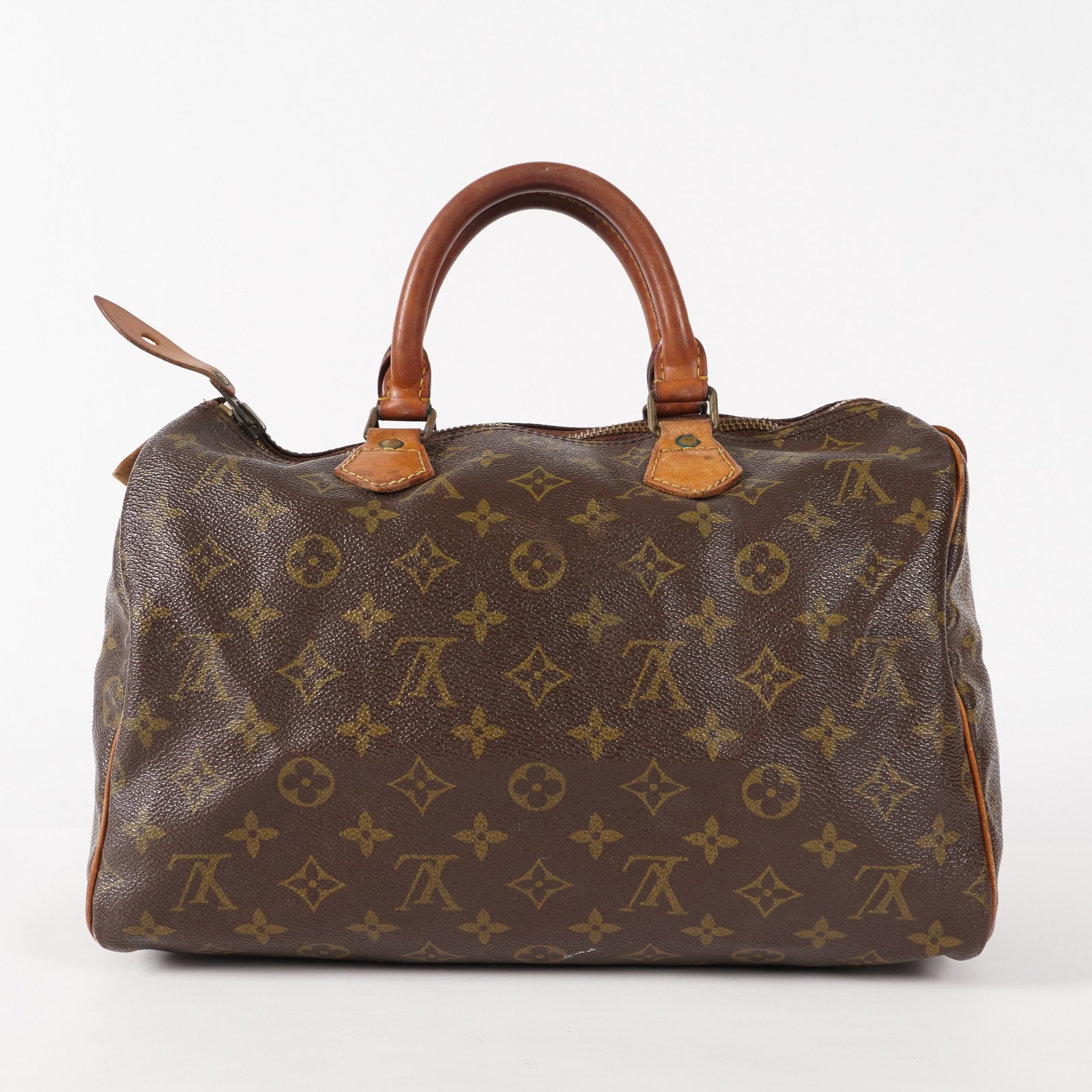 Authentic Louis Vuitton Monogram Speedy 30 M41526 Handbag vintage 01E103520027