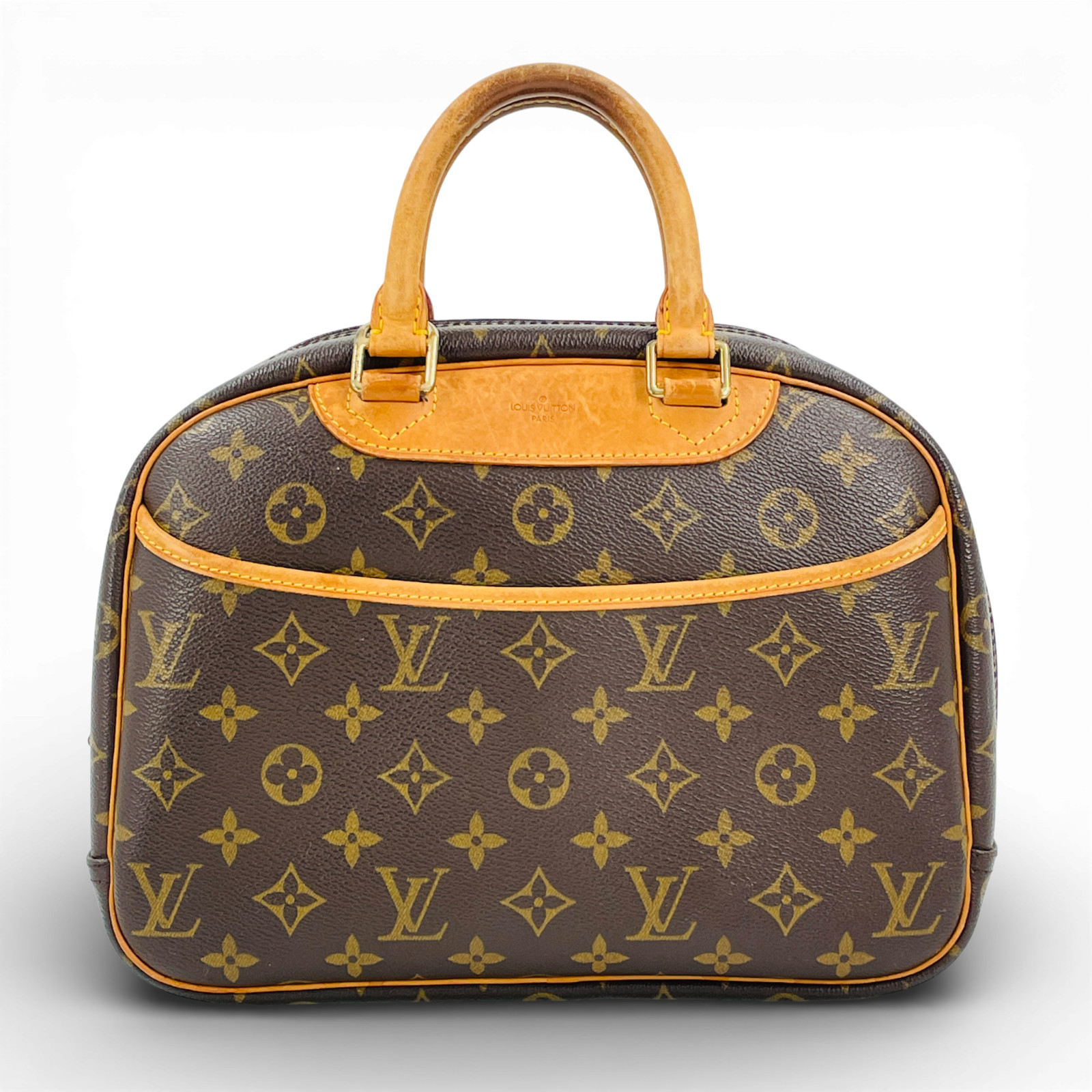 Auth LOUIS VUITTON Monogram Trouville M42228 Handbag Ladies KB898