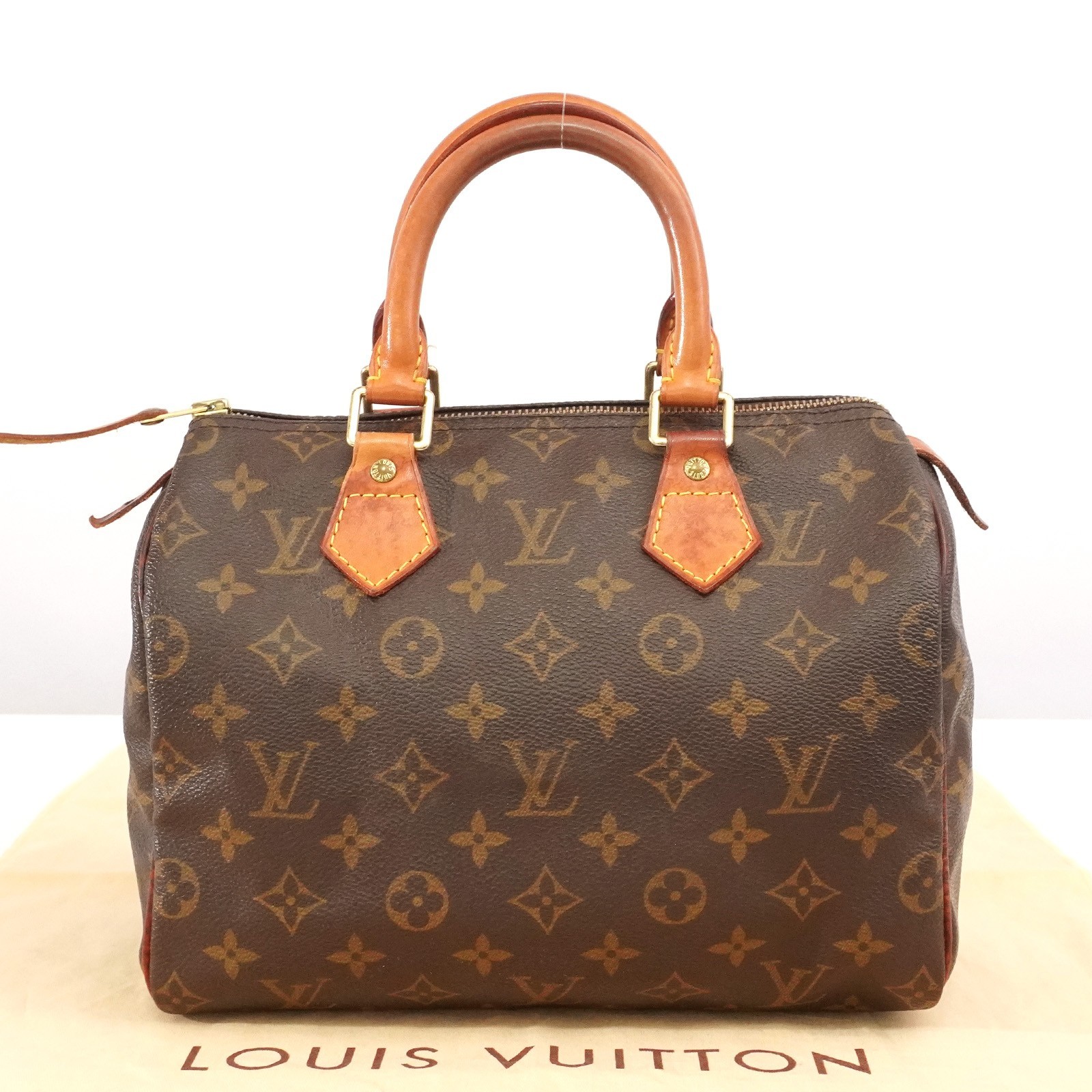 LOUIS VUITTON LV Monogram Speedy 25 M41528 Hand Bag SP0040 Auth #54321A