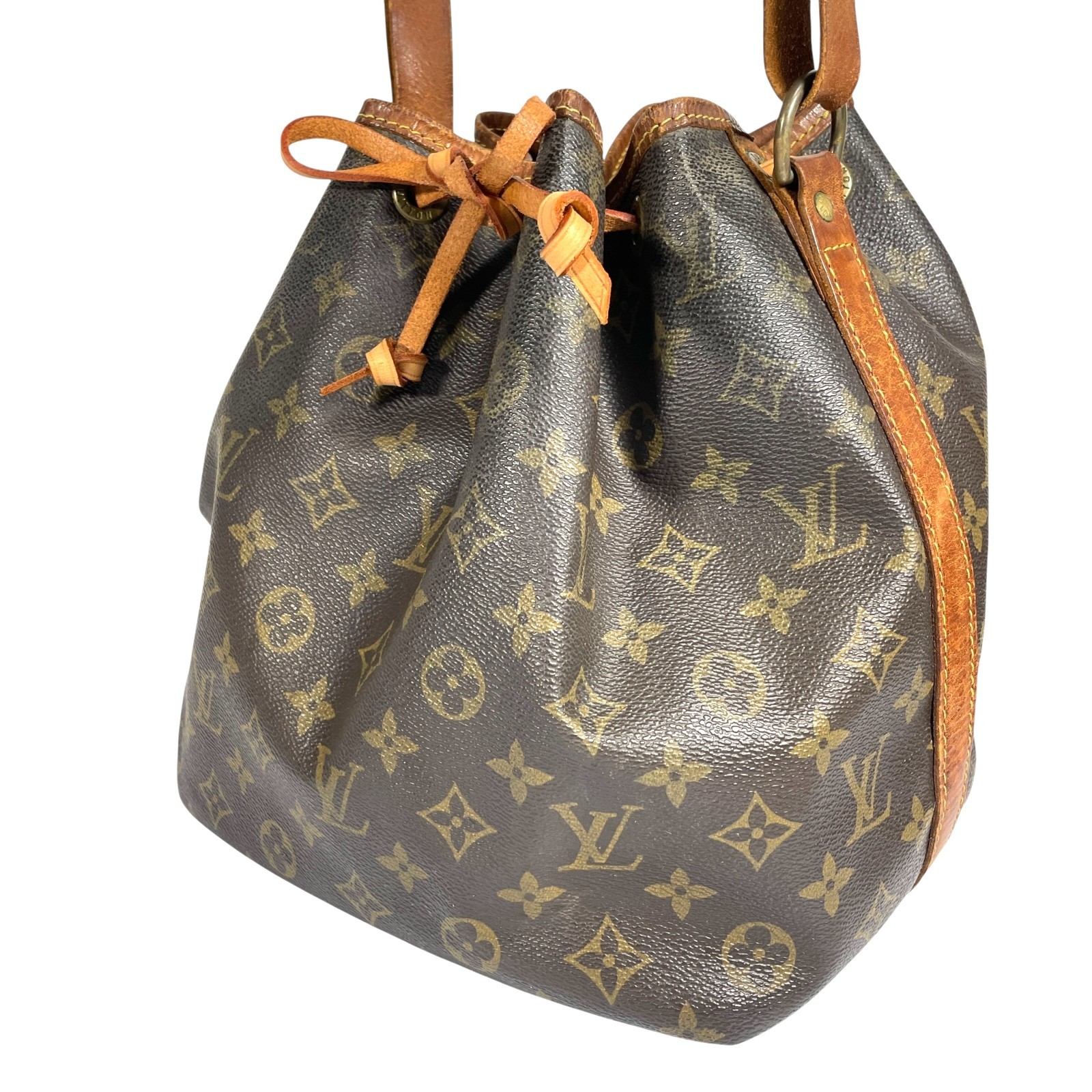 Louis Vuitton M42226 Petit Noe Monogram Shoulder Bag A2 884