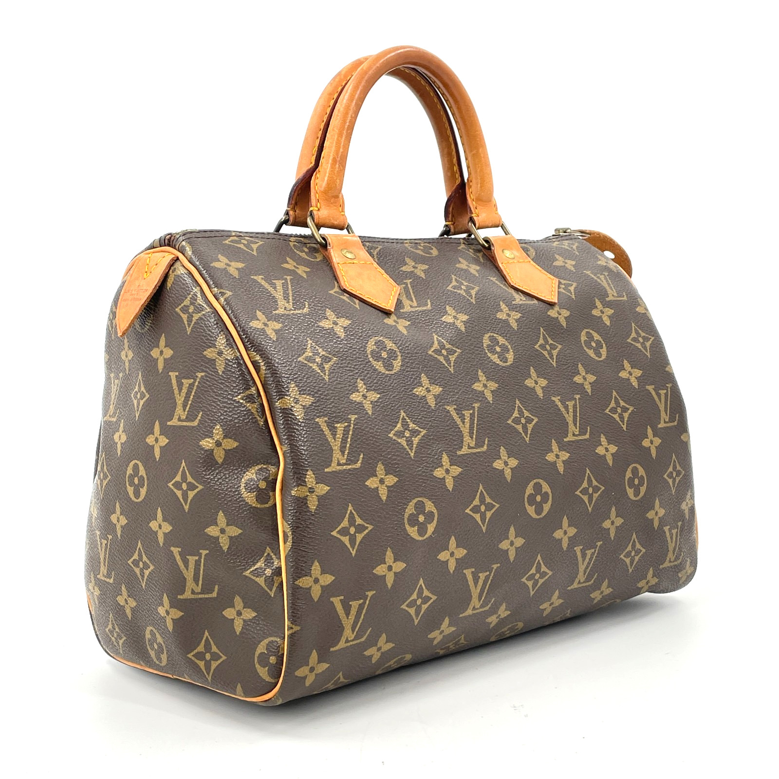 Auth LOUIS VUITTON Monogram Speedy 30 M41526 Ladies Handbag KB654