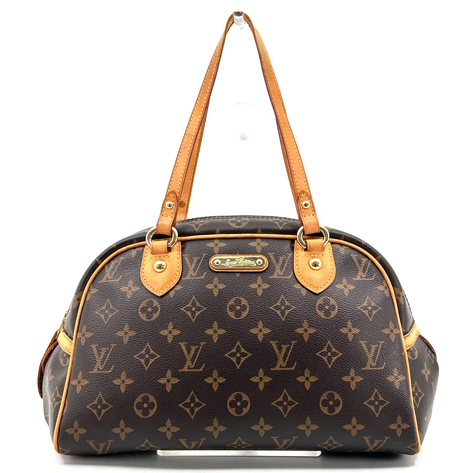 Louis Vuitton Montorgueil PM Monogram Hand Bag M95565 Authentic