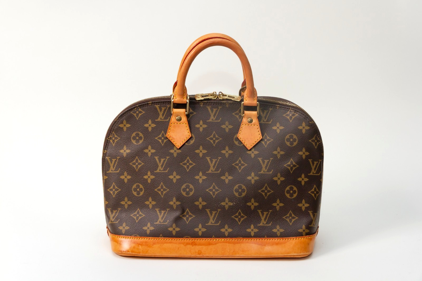 LOUIS VUITTON Alma PM M51130 Monogram Brown Handbag USED 【Condition Rating AB】