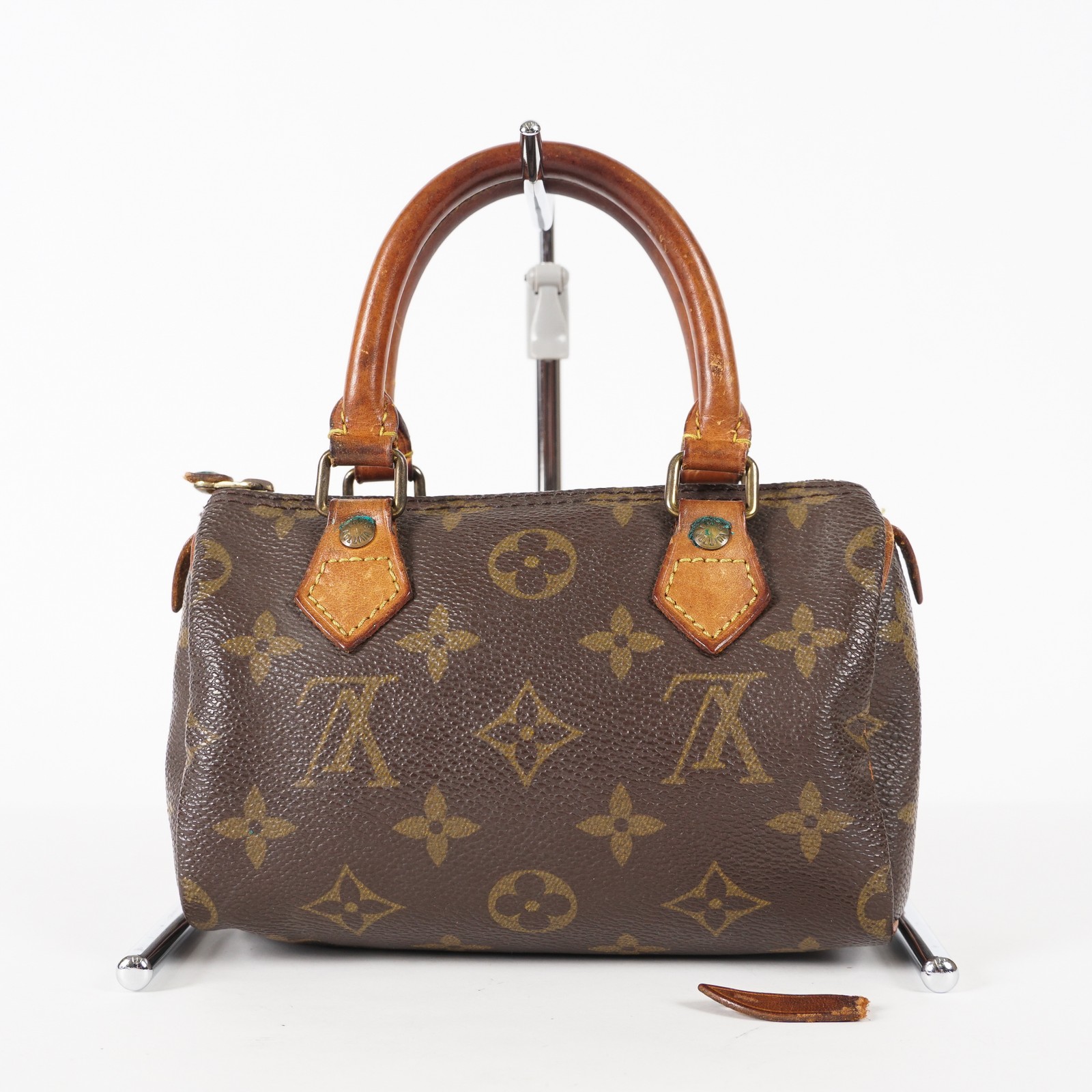 LOUIS VUITTON Monogram Mini Speedy Hand Bag M41534 LV Auth 01E083850005