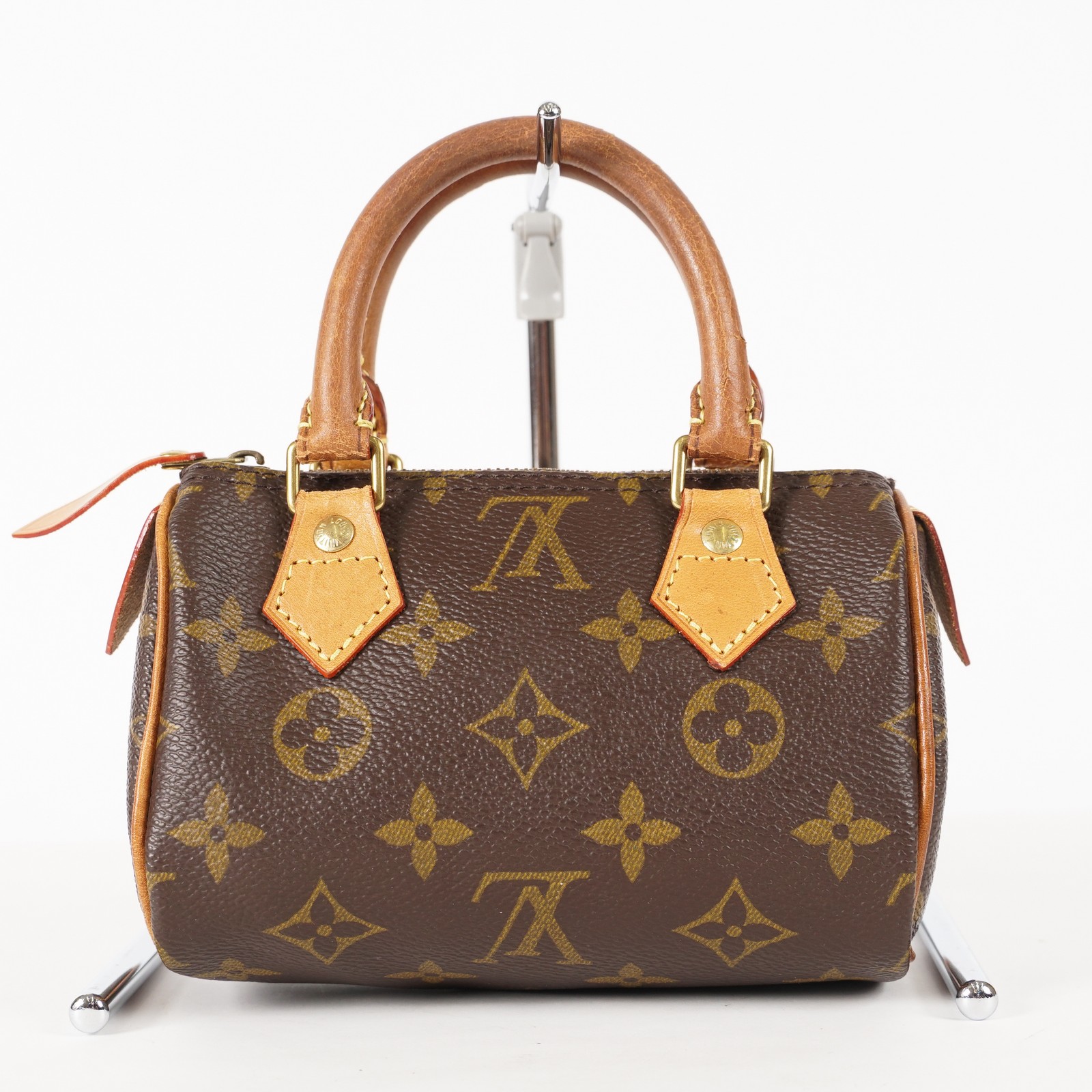 LOUIS VUITTON Monogram Mini Speedy Hand Bag M41534 LV Auth 01E074510005