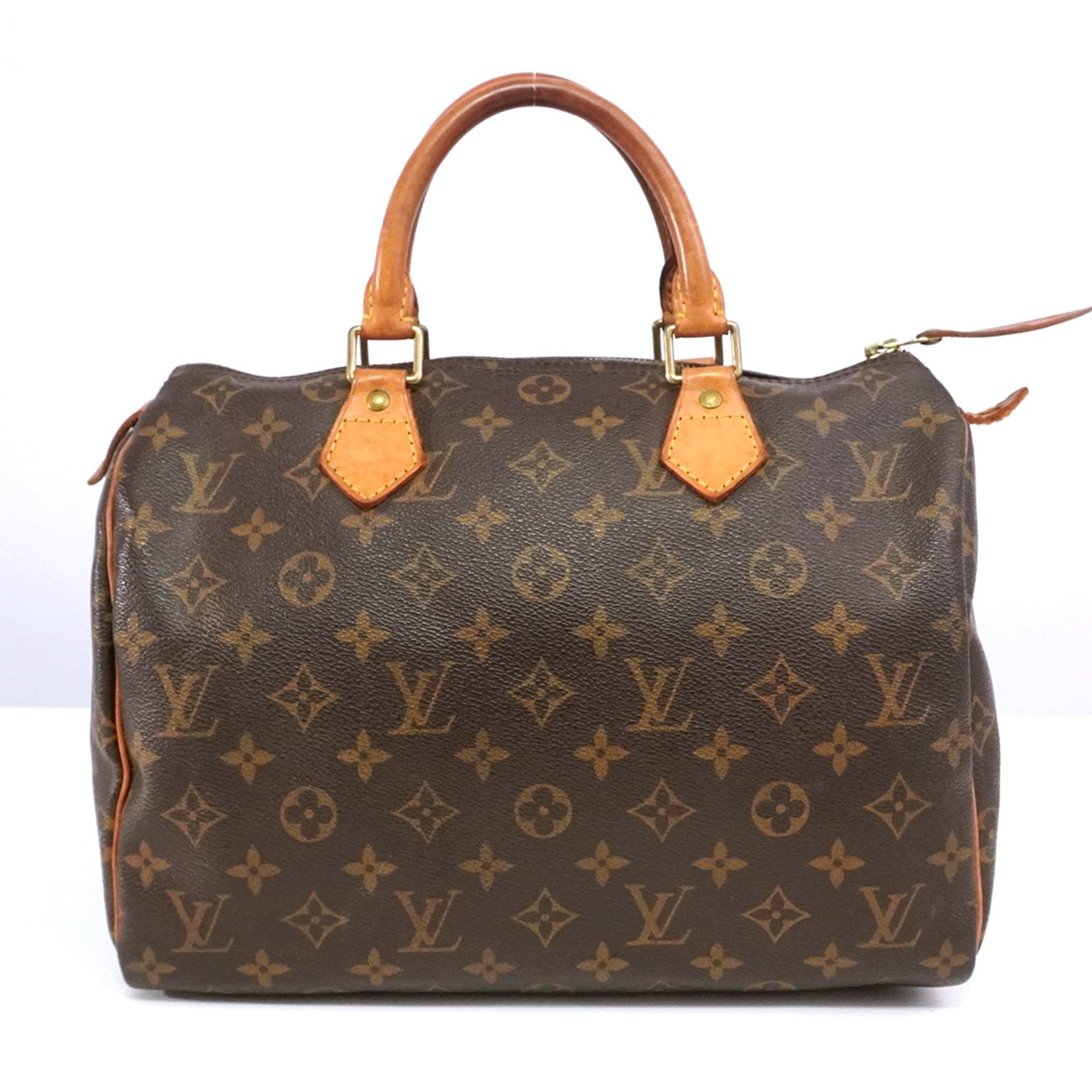 LOUIS VUITTON LV Monogram Speedy 30 M41526 Hand Bag AA1023 Auth #54504A