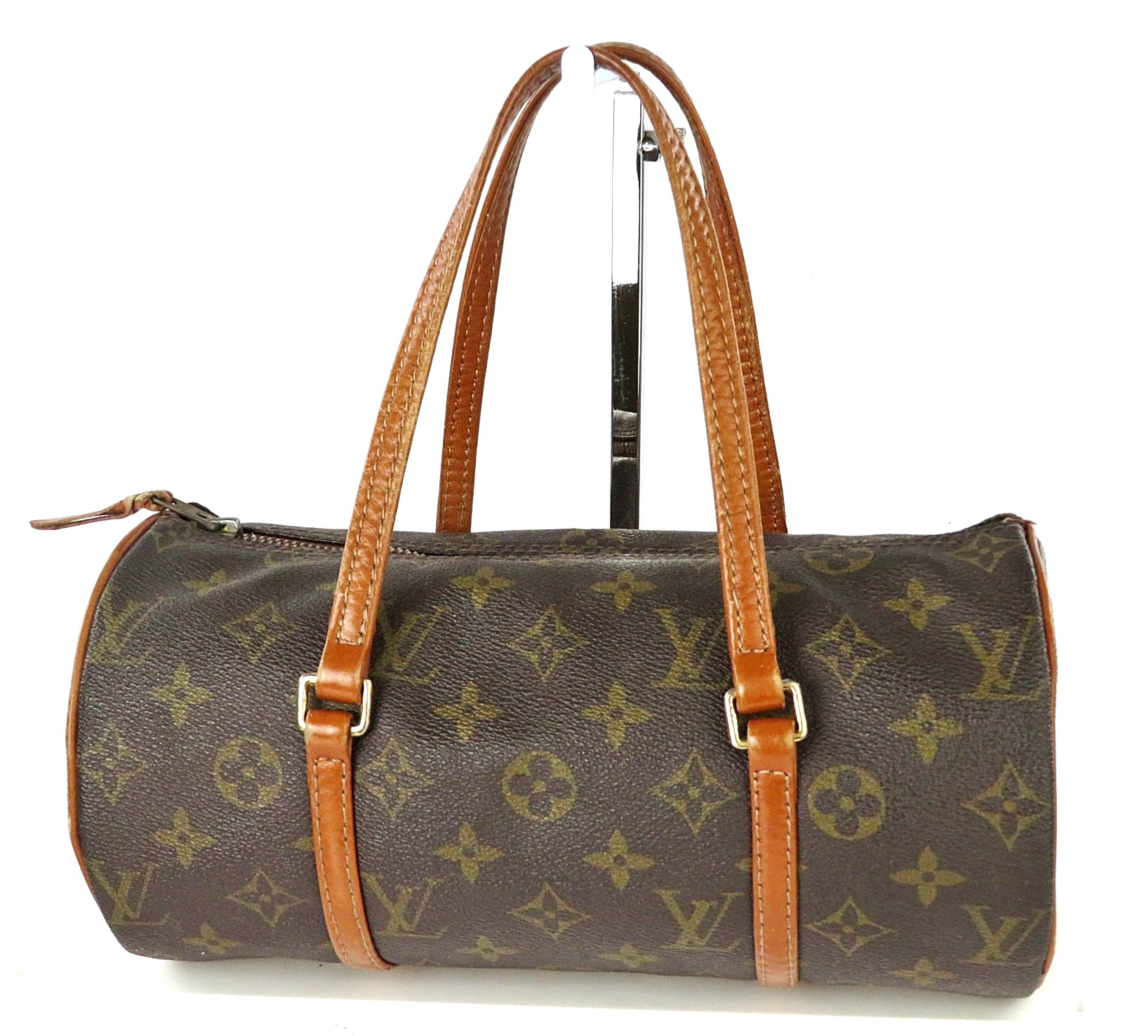 Authentic Vintage LOUIS VUITTON Papillon 26 Monogram Hand Bag Purse #62441