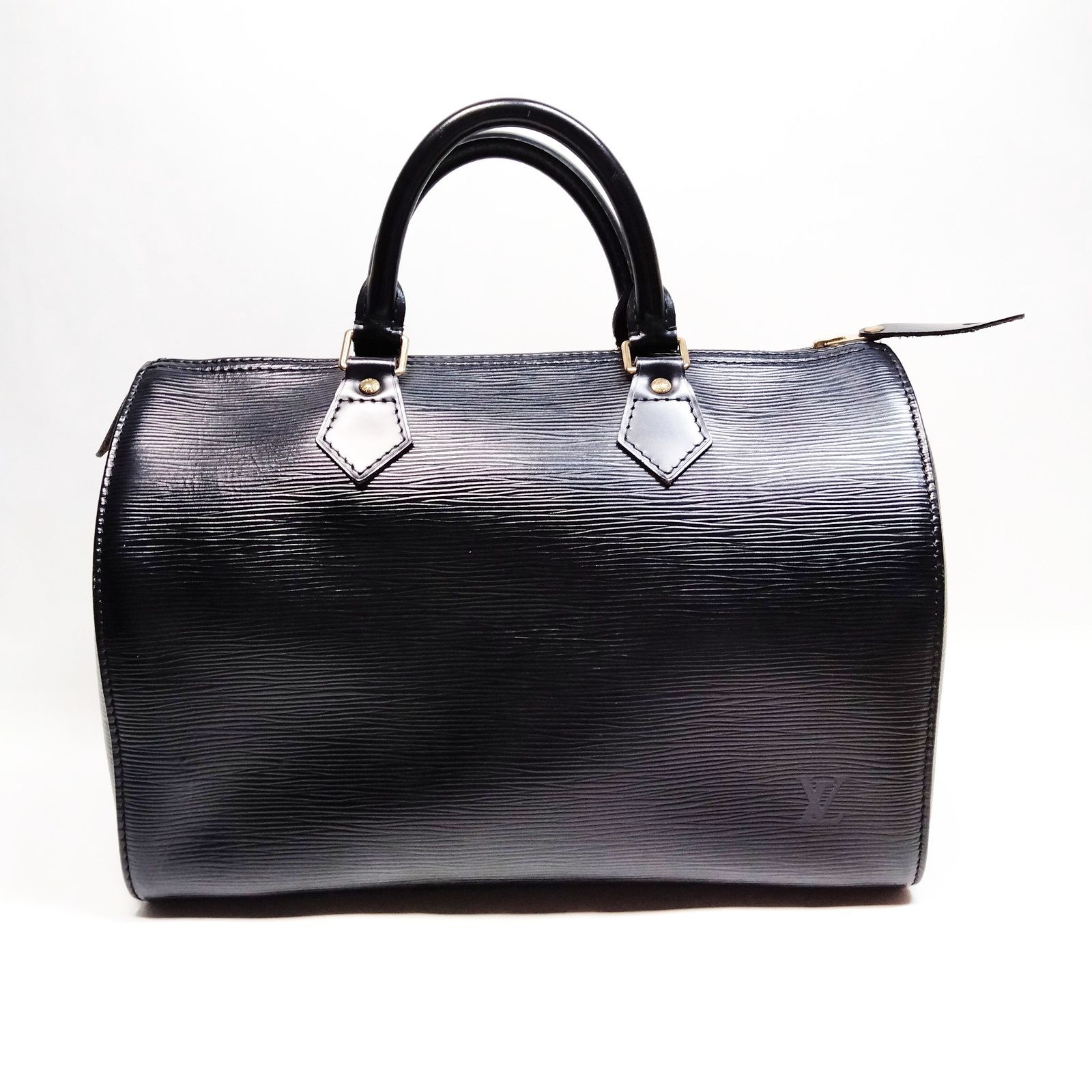 NO TARIFF Louis Vuitton LV Hand Bag Speedy 30 Black Epi 4738952