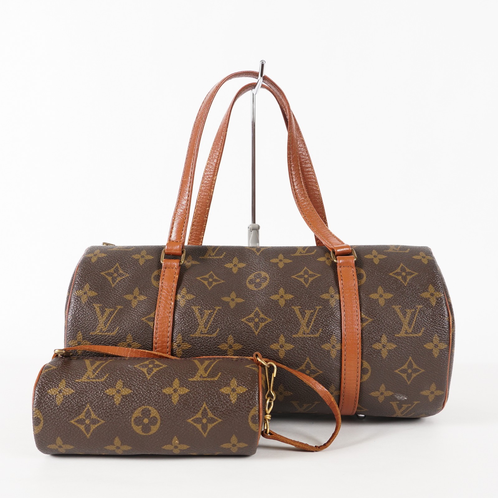Louis Vuitton LV Hand bag Monogram Papillon 30 M51385 vintage 01E145500013