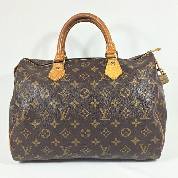 LOUIS VUITTON Speedy 30 M41526 Handbag Boston bag Monogram Brown Women’s Auth