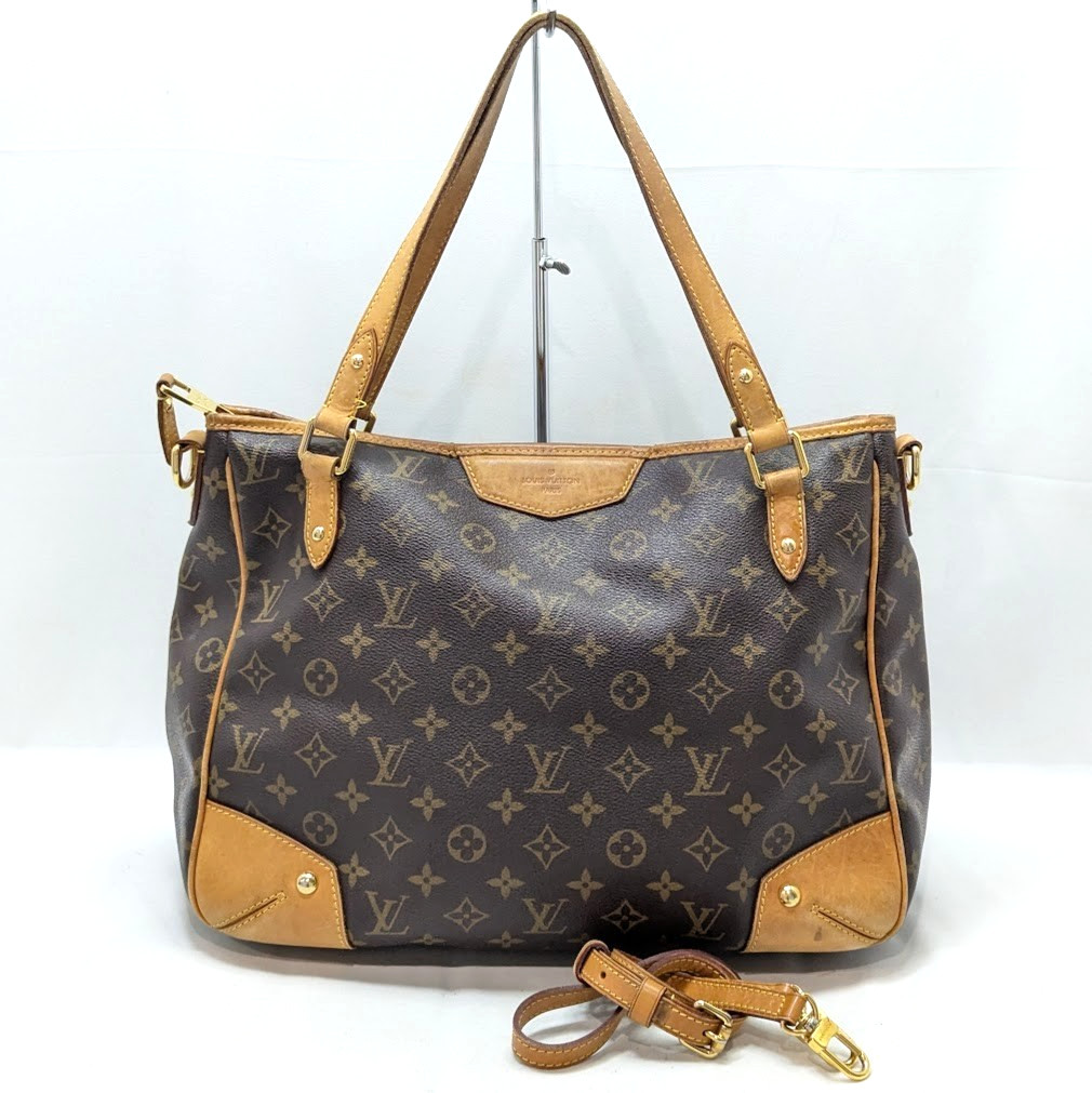 LOUIS VUITTON Monogram Estrela MM 2way Hand Bag Brown M41232 CT1104 Authentic LV
