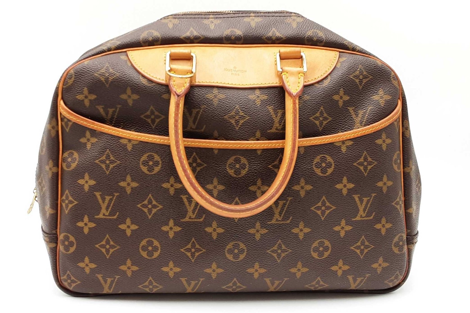 Louis Vuitton Monogram Coated Canvas Deauville Handbag Sd1225wzxdu
