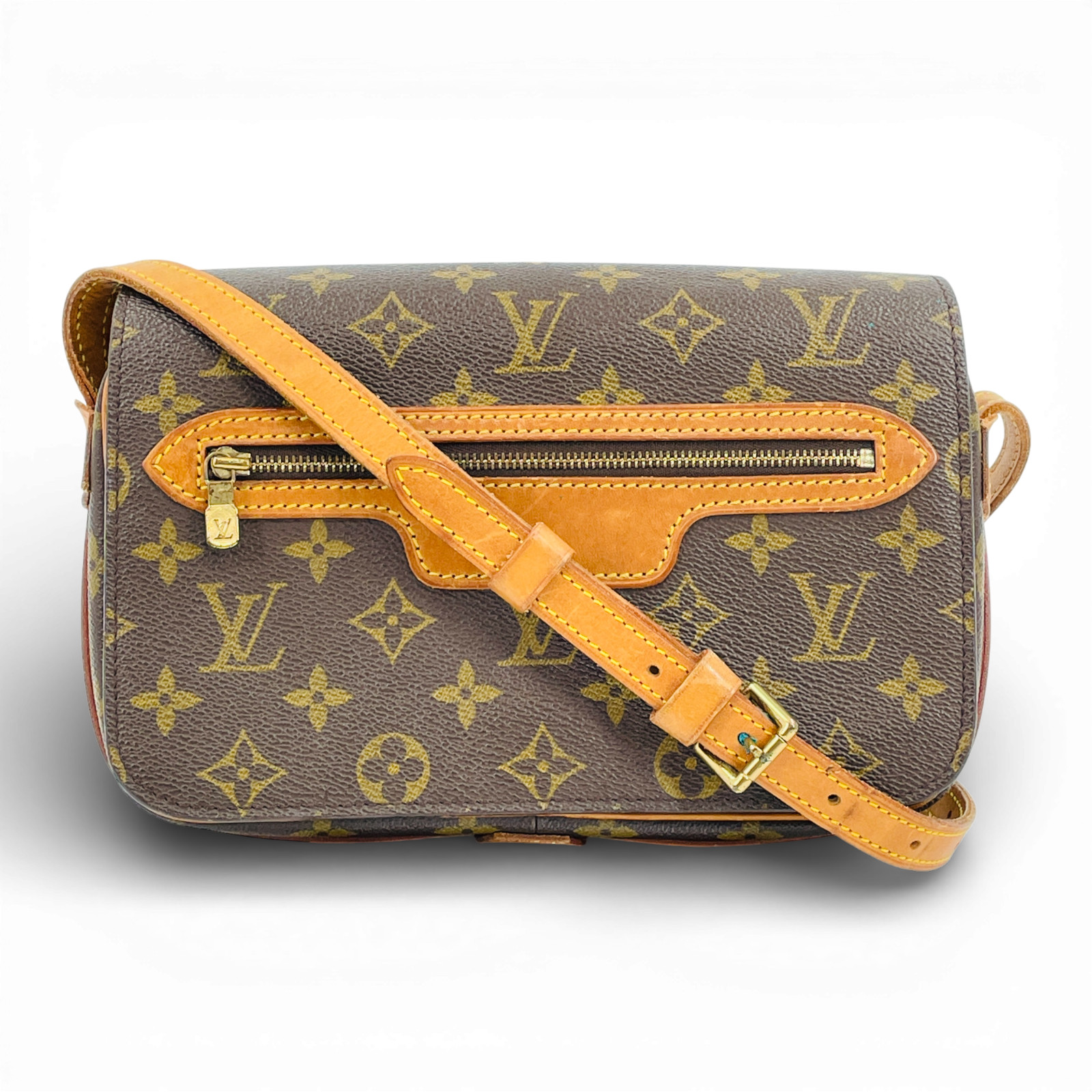 Auth LOUIS VUITTON Monogram Saint German 23 M51210 Ladies Shoulder Bag KC170