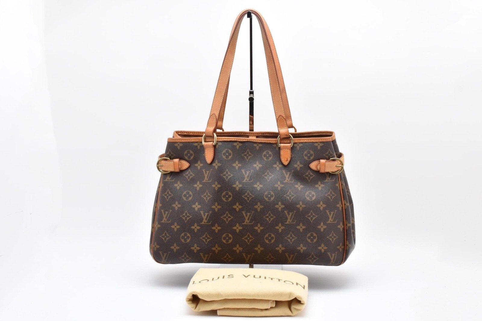 Louis Vuitton Tote Bag Monogram Batignolles Horizontal M51154 Authentic JAPAN