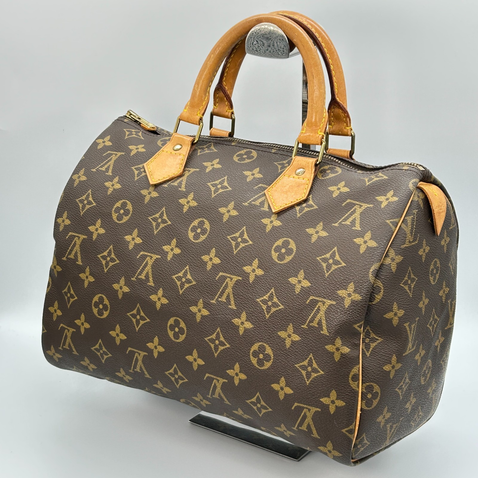 Louis Vuitton Speedy 30 Monogram Handbags Mini Boston Authentic Japan LV #187