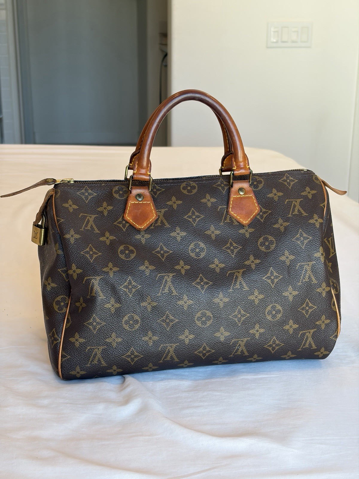 Louis Vuitton Speedy 30 Monogram Canvas- 1993 Vintage Handbag