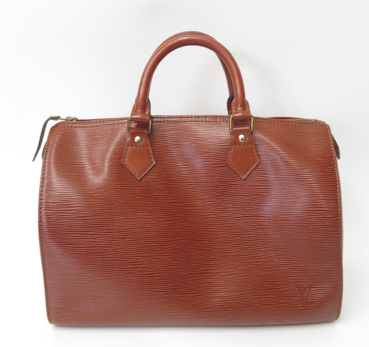 Authentic Louis Vuitton Epi Speedy 30 Handbag F#48045