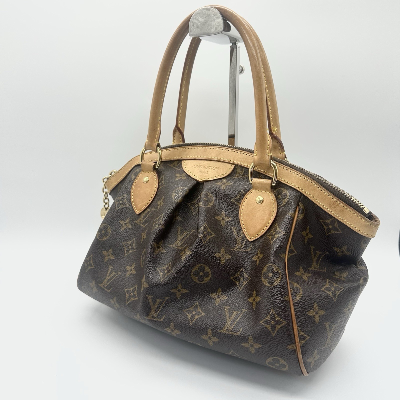 LOUIS VUITTON Monogram Tivoli PM Hand Bag M40143 LV